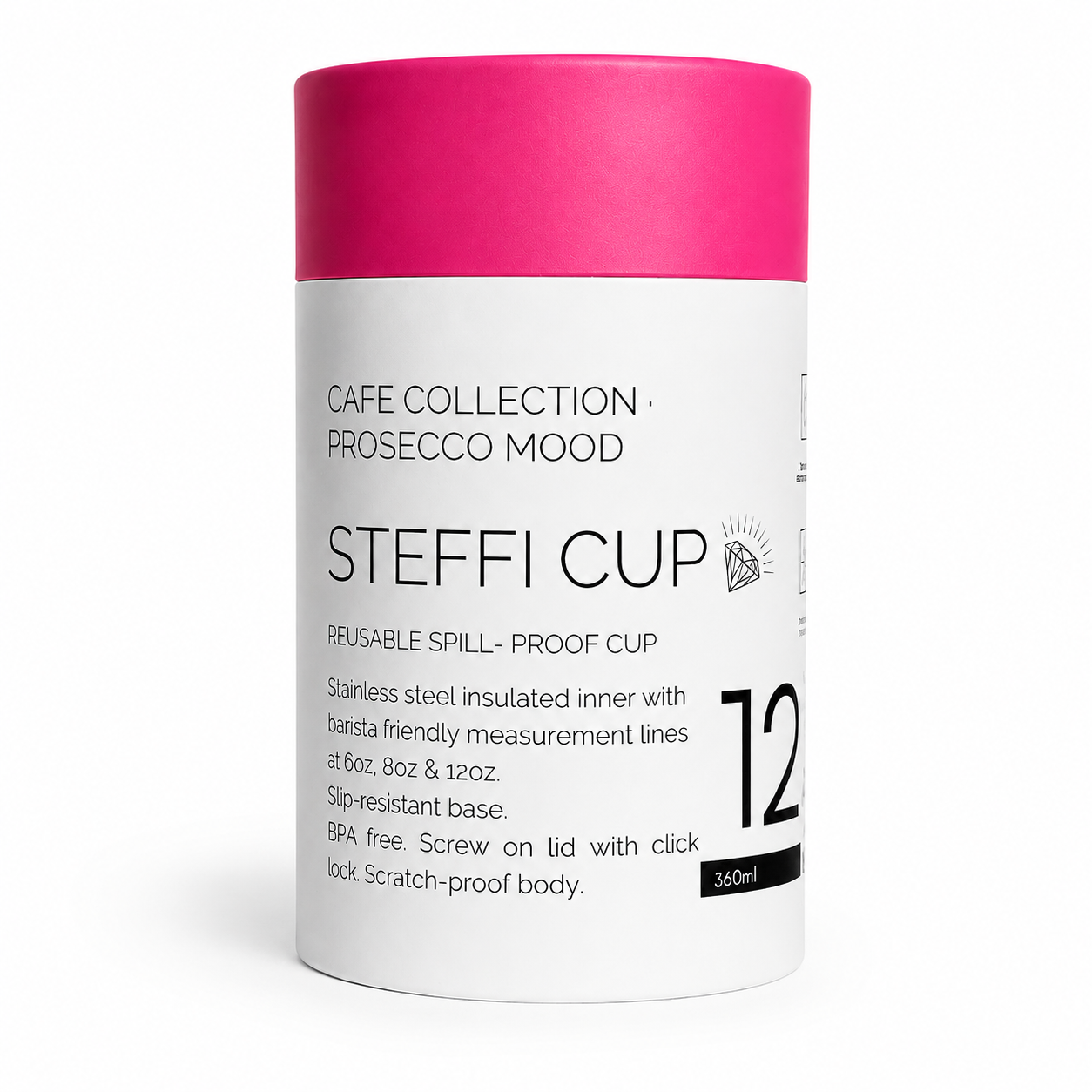 Термокружка STEFFI CUP PROSECCO MOOD 360 мл