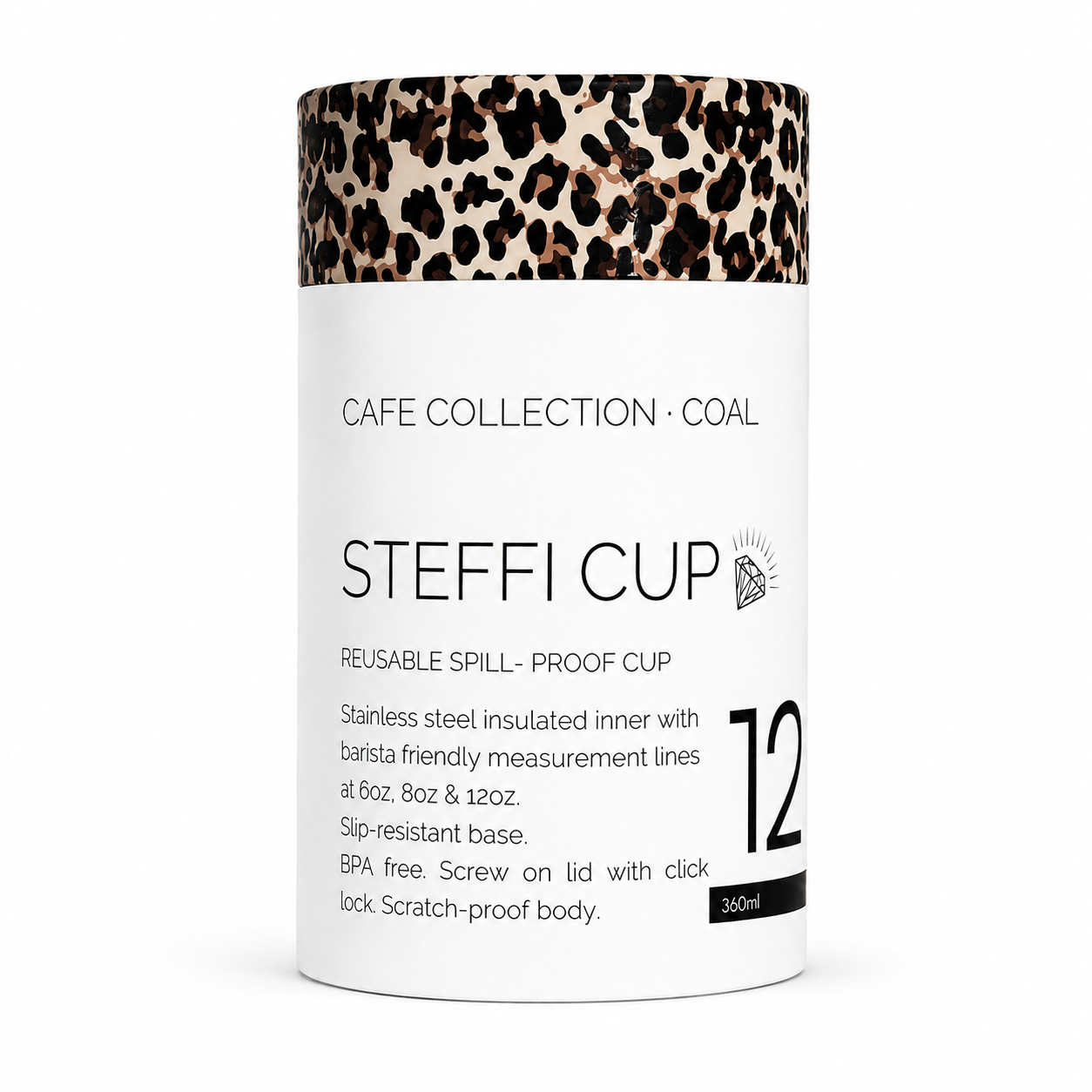 Термокружка STEFFI CUP LEO 360 мл.